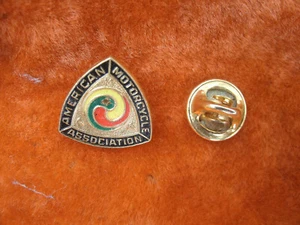 AMA American Motorcycle Association Membership Pin - Hat - Vest - Lapel -Vintage - Picture 1 of 5