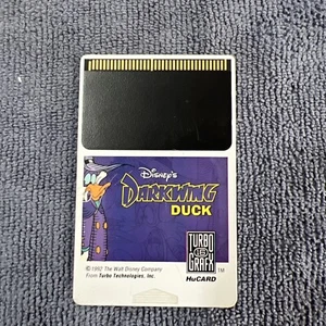 Darkwing Duck Turbo Grafx 16 1992 súper raro Disney TG16 - Imagen 1 de 5