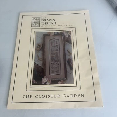 The Alpine Garden - The Drawn Thread Cross Stitch Pattern with Thread - Image 1 of 4