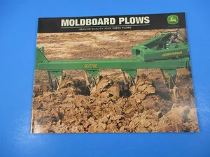 Original John Deere Verkaufsbroschüren Zierleistenpflüge M1381 - Bild 1 von 3