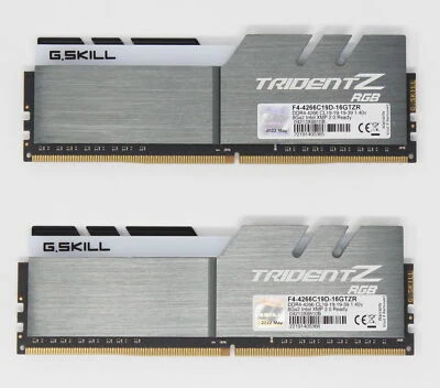G.Skill Trident Z RGB 16 GB (2x8GB) F4-4266C19D-16GTZR DDR4-4266 RAM (#27646) - Bild 1 von 2