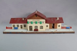 DF319 JOUEF 770 train Ho 1/87 1:87 maquette montée Gare de Moutiers Station - Bild 1 von 9