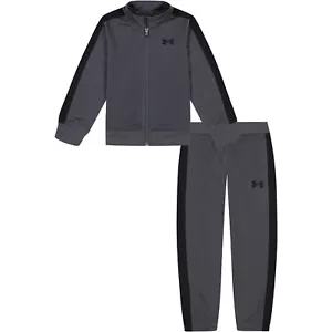 Under Armour Boys Knit Track Suit Set Baby Poly Tracksuit Sports Casuals - Picture 1 of 2