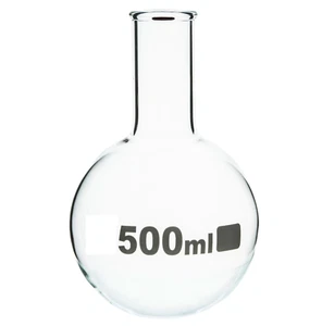 Rocwing 500ML Borosilicate Glass Round bottom Florence Flask Long Narrow Neck - Picture 1 of 1