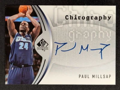 2006-07 SP Authentic - Chirography #CH-PA Paul Millsap (AU, RC) - Image 1 of 2