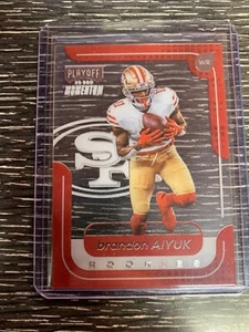 2020 Chronicles Playoff Momentum Brandon Aiyuk Rookie #M-15 49ers 7BB - Picture 1 of 2