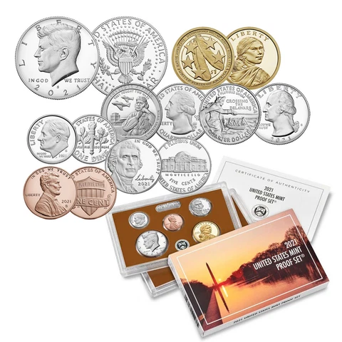 2021-S US Mint Proof Set (21RG) Cover