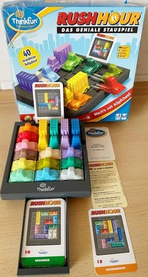 Rush Hour Think Fun TOP 40 Spielkarten vollständig Strategie Spiel - Bild 1 von 4