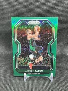 2020-21 Panini Prizm Jayson Tatum Green Prizm #119 Celtics Color Match !! - Picture 1 of 2