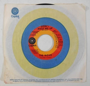 THE MOVE Don't Mess Me Up, Tonight CAPITOL PROMO 45 psych rock - Picture 1 of 4