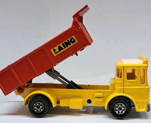 Caja de volteo ajustada Matchbox SuperKings K 37 Leyland Volquete Acción. Diecast vintage - Imagen 1 de 15