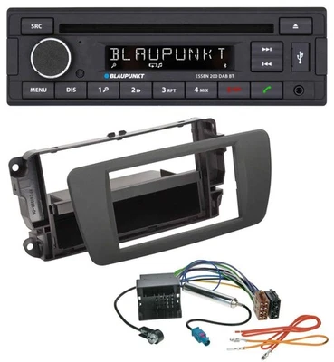 Blaupunkt USB MP3 Bluetooth DAB CD Autoradio für Seat Ibiza (ab 12) - tuam grey - Bild 1 von 4
