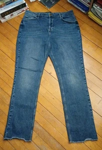 Mid Blue Long Tall Sally Jeans Size 16 - Picture 1 of 4