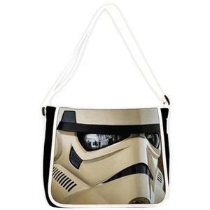 Star Wars Stormtrooper Messenger Shoulder School Bag White (blanco roto) - Imagen 1 de 1