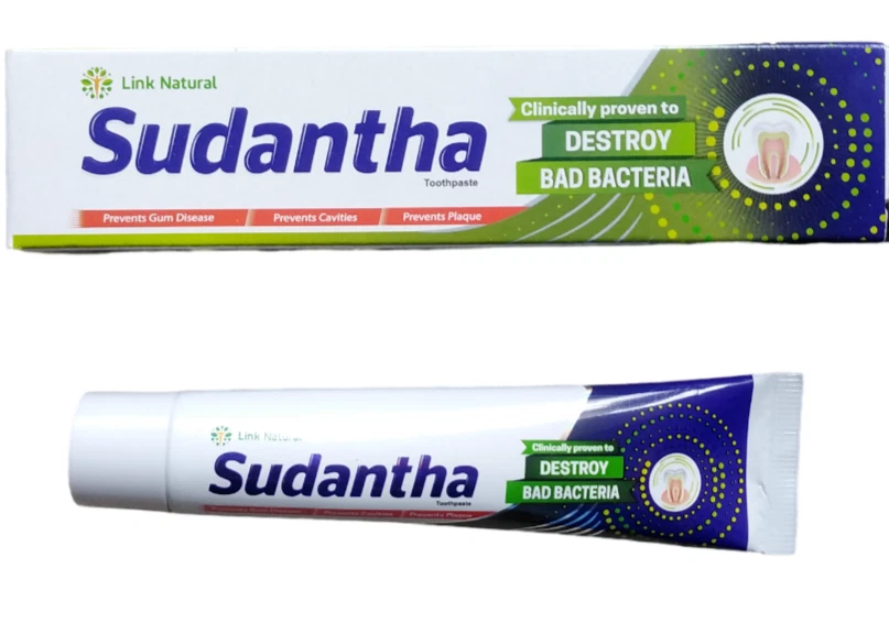 Pasta de dientes herbal Sudantha Ceilán homeopática para una protección oral total Foto 1 de 4