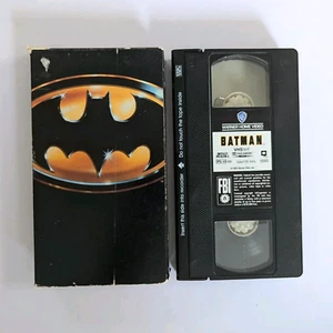 Batman VHS 1989 Michael Keaton And Jack Nicholson - Picture 1 of 4