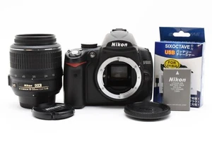 「N.MINT」 Nikon D5000 Digital Camera with 18-55mm VR Lens - Black Japan 2475348 - Bild 1 von 13