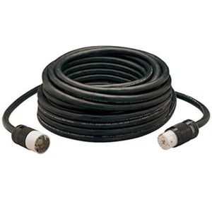 Southwire Extra Duty Outdoor Extension Cord, 100Ft, 8 Gauge, 50 AMP, Twist-to-Lo - Picture 1 of 1