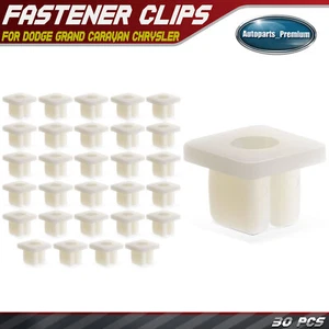 30Pcs #8 or #10 Nylon Radiator Grille Nut Retainer Clips for Dodge Grand Caravan - Picture 1 of 10