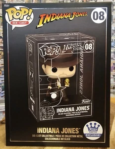 Indiana Jones Die Cast #8 Chase Funko Shop Exclusive Vynl Figure Funko Pop - Picture 1 of 21