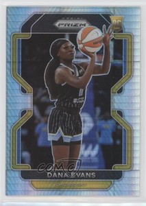 2022 Panini Prizm WNBA Hyper Prizm Dana Evans #149 Rookie RC