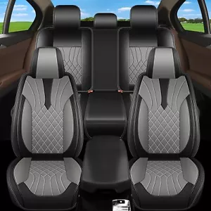 Faux Leather For Volvo XC40 2019-2024 Car Front and Rear 5 Seat Covers Cushion - Bild 1 von 7