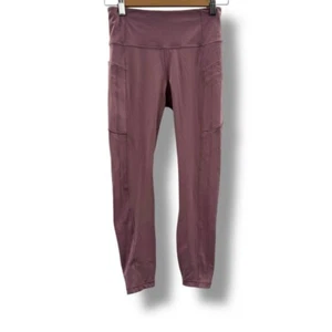 Leggings Athleta Ultimate Stash 7/8 en color malva ciruela oscura talla S - Imagen 1 de 12