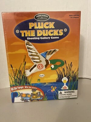Pluck the Ducks Shooting Gallery Game Front Porch Classics Ages 5 and Up NEW - Image 1 of 2