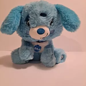 Spark Create Imagine Dog Plush Interactive Rolo Blue Sings, Lights Up Moves 10" - Picture 1 of 10