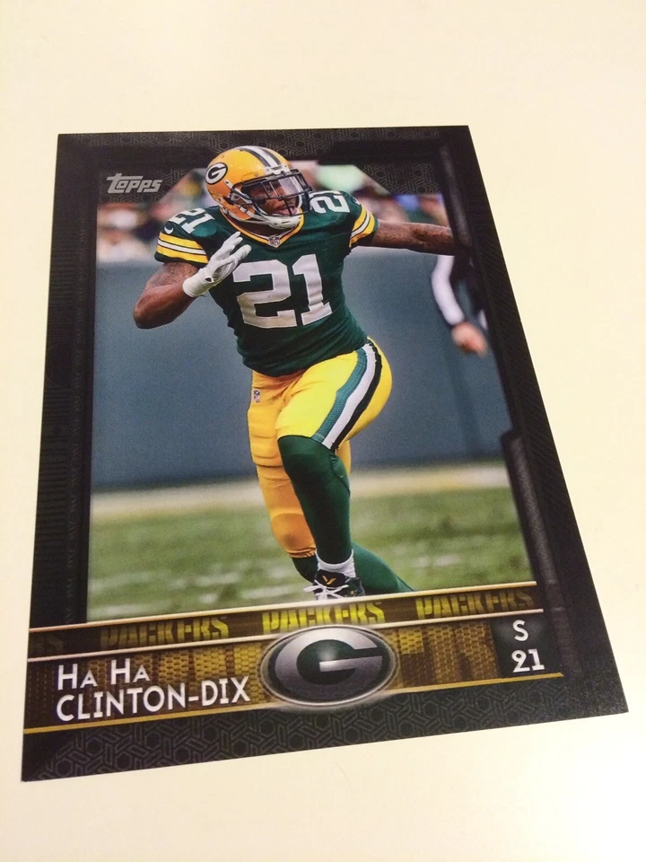 2015 Topps 5x7 60th Anniversary Team Edition Ha Ha Clinton-Dix 53 Packers /199 - Image 1 of 1