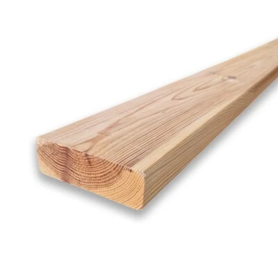 SUNWOOD Trave in legno di pino massello da 4,5x12 cm, naturale e piallata, da 1 a 4 m