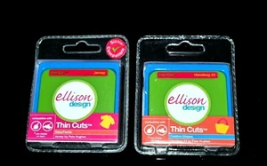 Ellison Design Cuts Sizzix Compatible Die Cut Machine Cartridge Jersey & Handbag - Picture 1 of 1