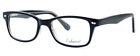 Enhance Lightweight & Durable Designer Reading Glasses EN3926 Black-Crystal+0.50