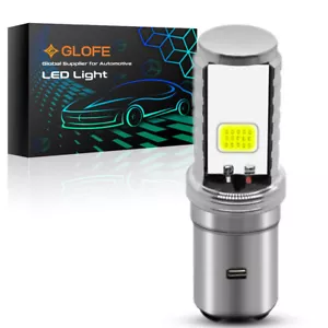 BA20D H6 LED Headlight Bulb For KTM 200 300 400 450 500 EXC Hi/Low Beam Light - Picture 1 of 10