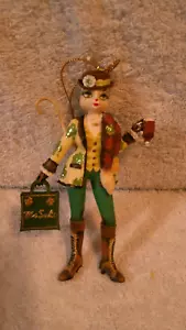 Alley Cats Margaret LeVan Kitty O'Irish Ornamento Nuevo En Caja Nunca Exhibido - Imagen 1 de 3