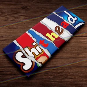 SHITHEAD Schokoriegel Verpackung Neuheit Secret Santa unhöfliches Geschenk Weihnachtsgeschenk UK - Bild 1 von 4