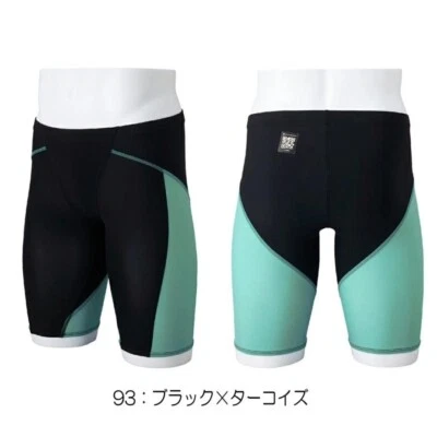 Купальник соревновательный 2025 Mizuno N2MBC011 GX Sonic Light 93 черный x бирюзовый - Изображение 1 из 4