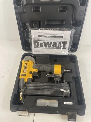 DEWALT DWFP12233 18-Gauge Precision Pneumatic Brad Nailer LIGHT USE W/ HARDCASE - Image 1 of 4