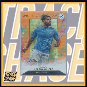 2023-24 Topps Inception UEFA Club Competitions Sergio Aguero Legacy Orange 5/5 - Bild 1 von 3