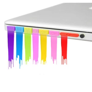 Juego de enchufes de silicona / cubierta de puerto para Macbook Air 11 13 Pro 13 15 + Retina - Imagen 1 de 15
