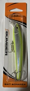 Bomber Bait Bonanza Minnow 3.25" Chartreuse / Silver / Holo - Picture 1 of 2