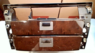 BMW 745i E65 E66 2002-2005 consola de tablero almacenamiento bandeja de madera 51458261060A OEM Foto 1 de 4