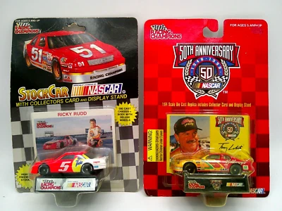Racing Champions #5 - STOCKCAR RICKY RUDD TIDE & 50th. ANNIVERSARY TERRY LABONTE - Image 1 of 4