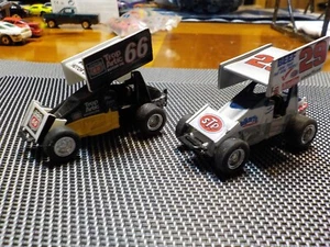 RACING CHAMPIONS WINGED MODIFIEDS 2 CAR SET #29- #66 - Picture 1 of 2