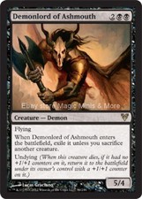 Avacyn Restored ~ DEMONLORD OF ASHMOUTH rare Magic the Gathering card