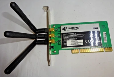 LINKSYS WMP300N VER. 2 PCI WIRELESS-N ADAPTER  #GK12245 - Bild 1 von 3