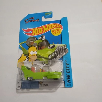 New For 2014 Hot Wheels City The Simpsons The Homer  - Image 1 of 2