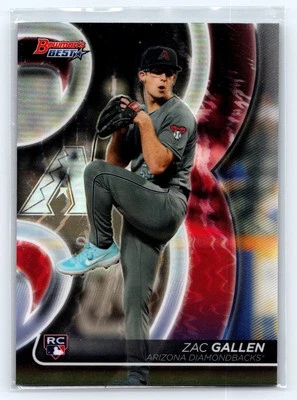 2020 Bowman's Best Zac Gallen Refractor #35 RC Rookie Arizona Diamondbacks - Image 1 of 2
