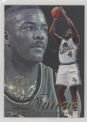 1996-97 Flair Showcase Row 2 Joe Dumars #65 HOF - Image 1 of 2