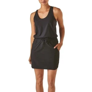 Vestido de viaje Patagonia Fleetwith negro talla XS secado rápido elástico - Imagen 1 de 11